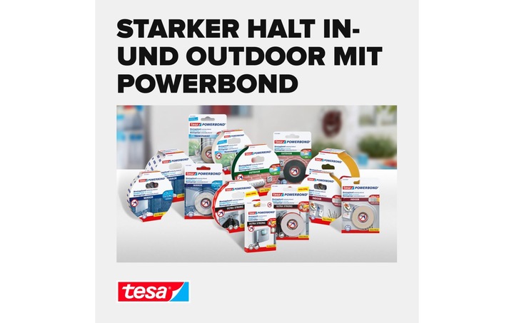 Actual product image tesa Powerbond mounting tape Outdoor (19 mm)