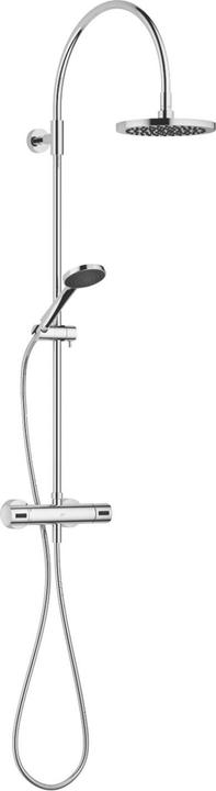 Dornbracht Showerpipe with shower thermostat, without hand shower, projection stand shower 420 mm