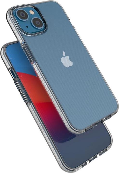 Image du produit Hurtel Spring Case Case pour iPhone 14 étui en silicone avec un cadre noir (Apple iPhone 14)
