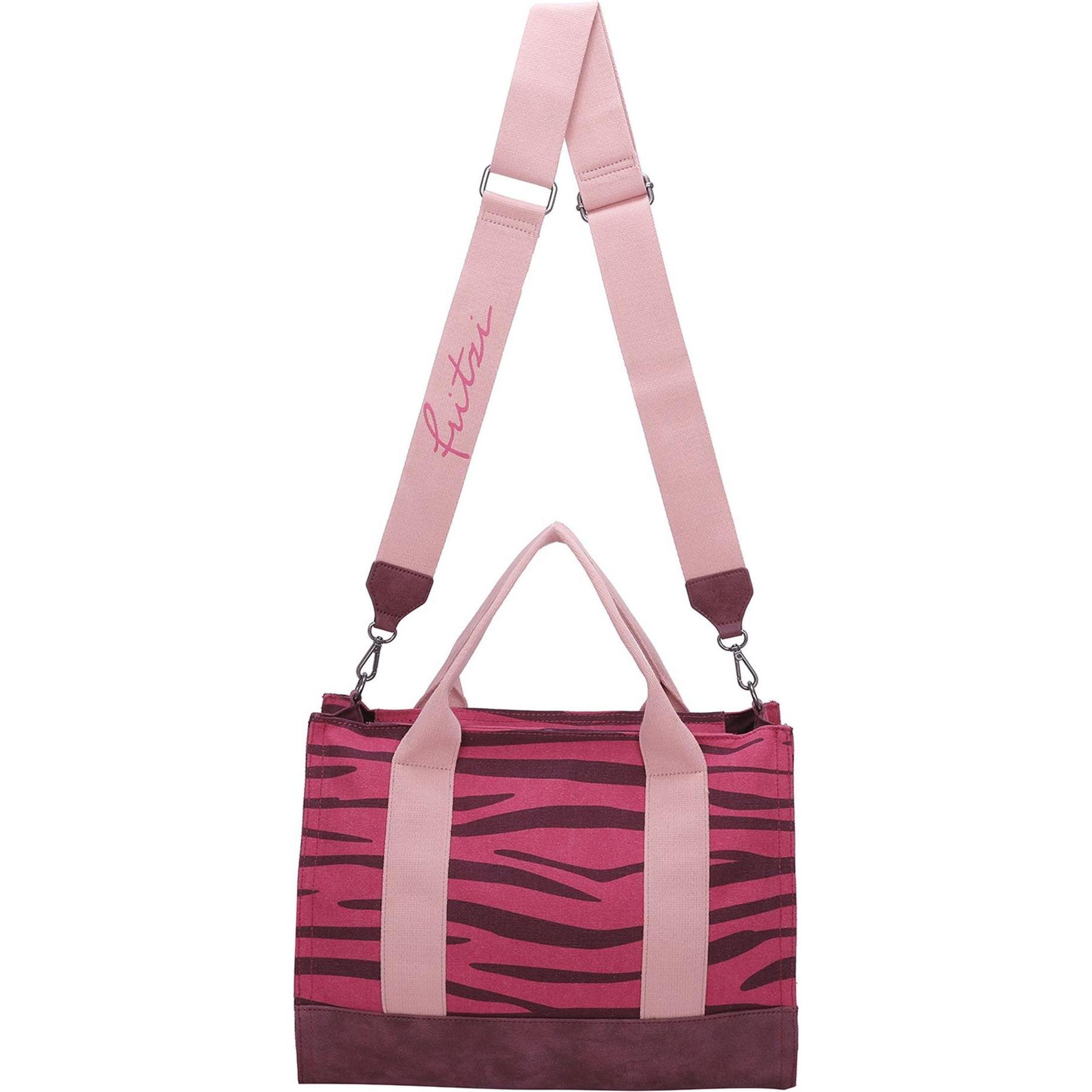 Thumbnail - Fritzi aus Preußen, Handtasche, Canvas Handtasche 40 cm, Pink