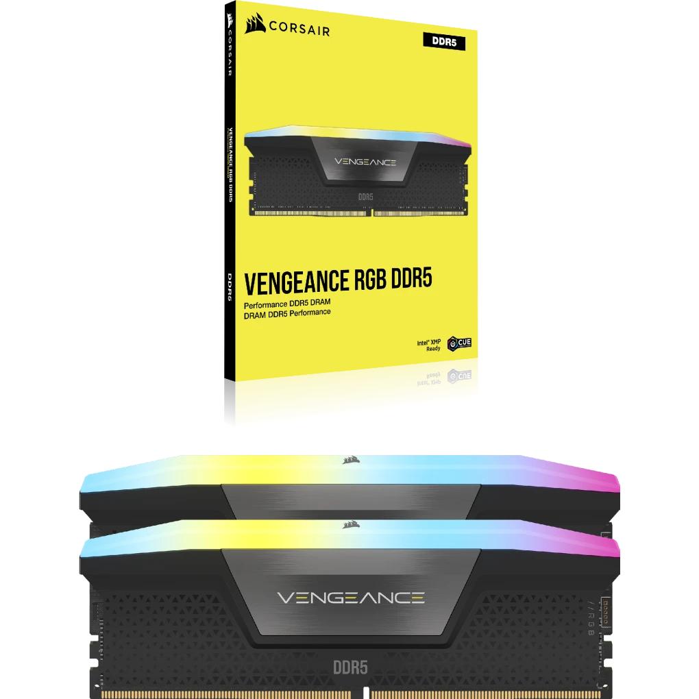 Thumbnail - Corsair Vengeance (2 x 48GB, 6000 MHz, DDR5-RAM, DIMM), RAM, Mehrfarbig