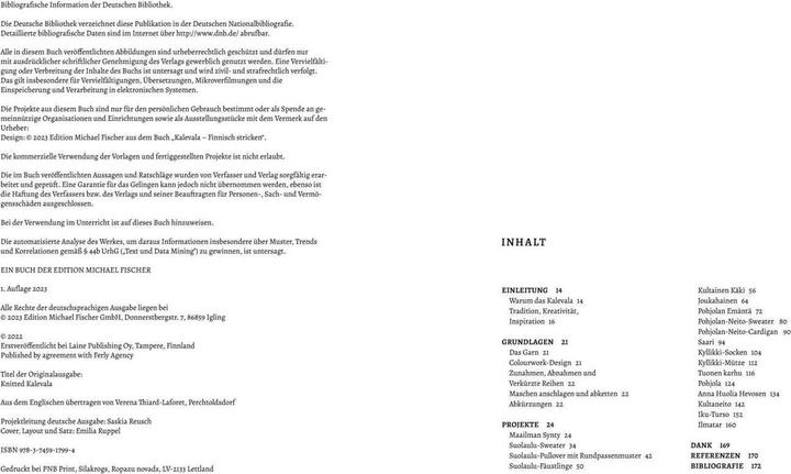 Immagine prodotto Kalevala - Finnisch stricken (Tedesco, Jenna Kostet, 2023)