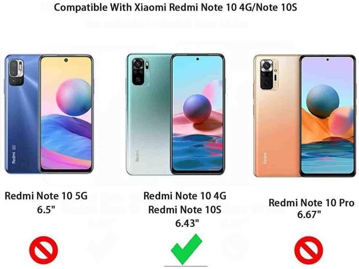 Actual product image Screenguard 360° Screen & Body Protector Xiaomi Redmi Note 10S Cover with Foil (Xiaomi Redmi Note 10S)