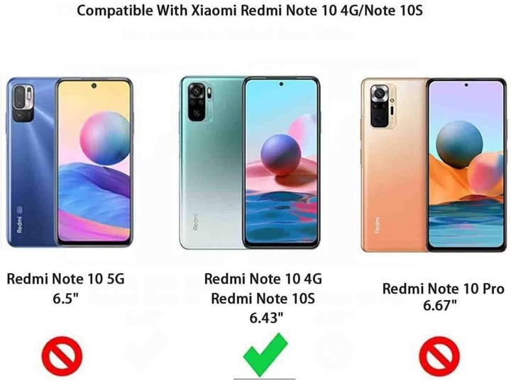 Produktbild Screenguard 360° Screen & Body Protector Xiaomi Redmi Note 10S Hülle mit Folie (Xiaomi Redmi Note 10S)