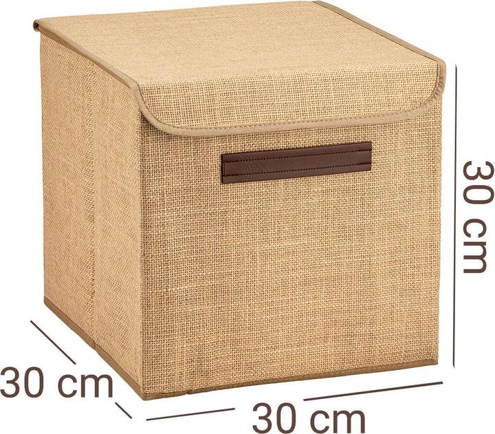 Immagine prodotto Hanah Home Tickly Felt Storage Box (30 x 30 x 30 cm)