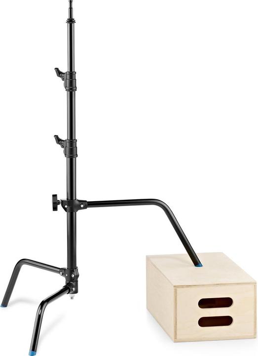Image du produit Avenger C-Stand 18, Stahl, schwarz, mit Nivellierbein (175 cm, 8 kg)