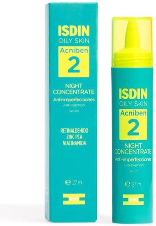 Isdin ISDIN Acniben Night Concentrate serum do twarzy na noc przeciw niedoskonałościom 27ml (27 ml)