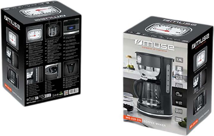 Produktbild Muse MS220 DG Kaffeeautomat grau