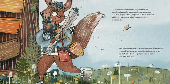 Actual product image Eine kleine grosse Reise um die Welt (German, Julia Regett, Daniel Wagner, 2022)