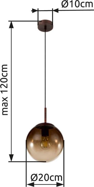 Image du produit Globo Suspension Varus (E27)