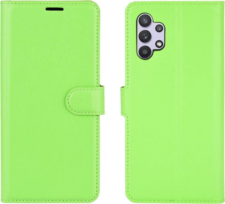 Produktbild Cover-Discount Galaxy A32 5G - Leder Etui Hülle grün (Samsung Galaxy A32 5G)