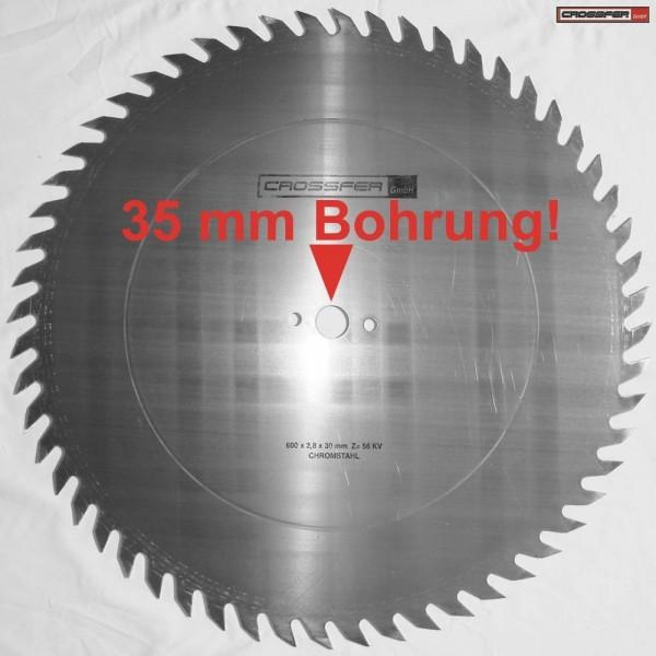 Immagine prodotto Crossfer - Bohrung Sägeblatt für Holz-Grobschnitt 600 mm 35 mm