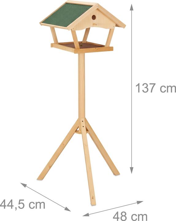 Produktbild Relaxdays Vogelfutterhaus