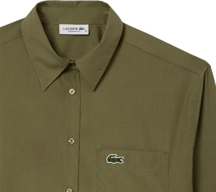 Immagine prodotto Lacoste Camicia Oversize Popeline Manica Lunga Donna (40)