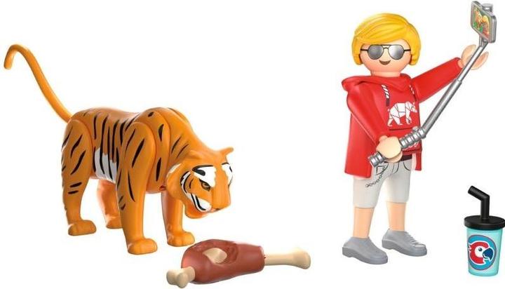 Image du produit Playmobil 72089 Zoo: Tiger und Besucher
