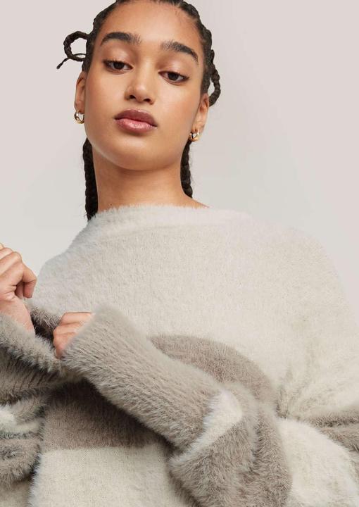 Produktbild G-Star Fuzzy Stripe Loose Knit mit bequemer Passform (XXL)