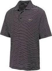 Greg Norman Rayé col en tissu (L)