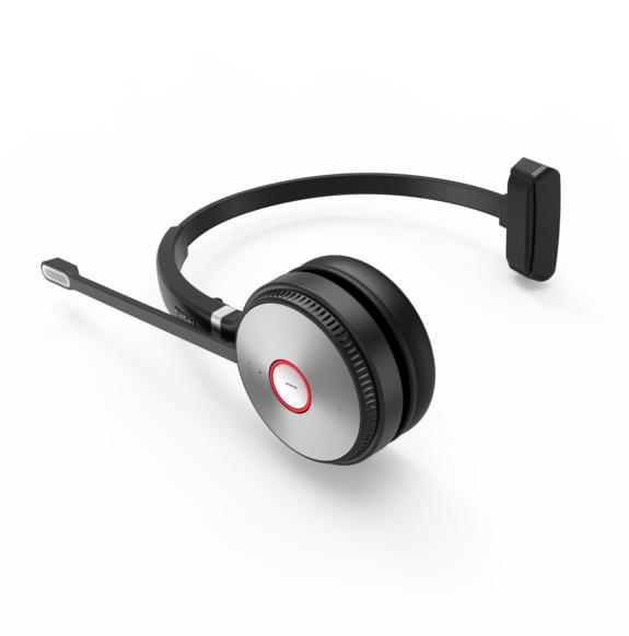 Actual product image Yealink Headset WH62 Mono Portable UC (Wireless, USB-A)