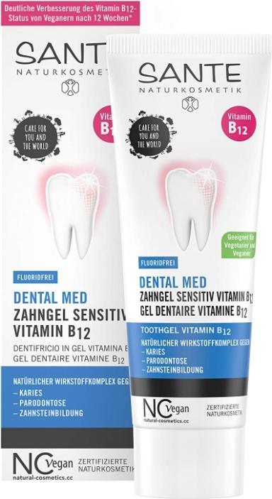 Actual product image Sante Dental Med tooth gel (75 ml)