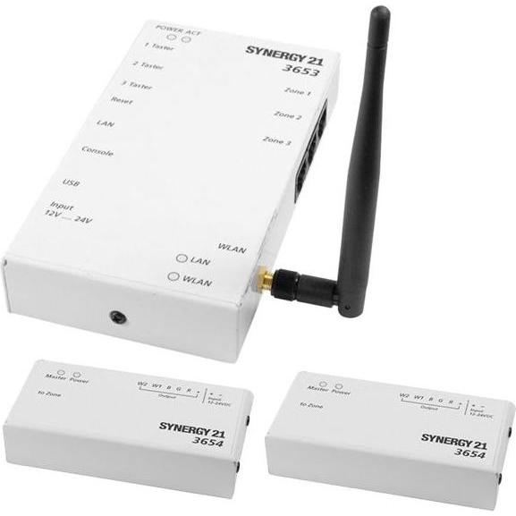 Synergy 21, Accessori per illuminazione, Controller LED 3653 LED RGB-WW (RGB-CCT) Master Set