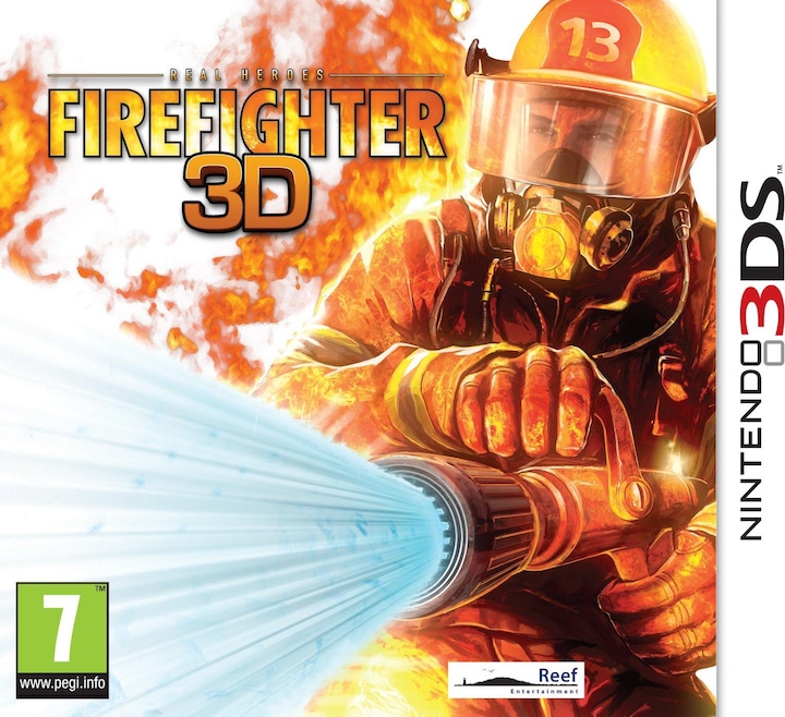 Actual product image Reef Entertainment Real Heroes: Firefighter 3D (3DS)