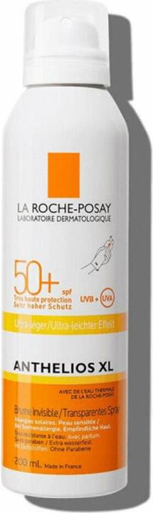 Actual product image La Roche Posay Anthelios Transparent Spray Ultra-light sun protection spray (Sun spray, SPF 50+, 200 ml)