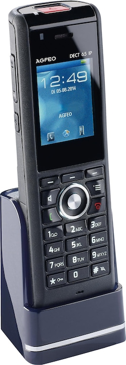 Produktbild Agfeo DECT 65 IP Schutzklasse 65 stossfest wasserfest staubdicht für AS-/ES-Kommunikationssystemen SW V...