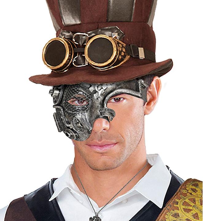 Actual product image Widmann Steampunk Face Mask