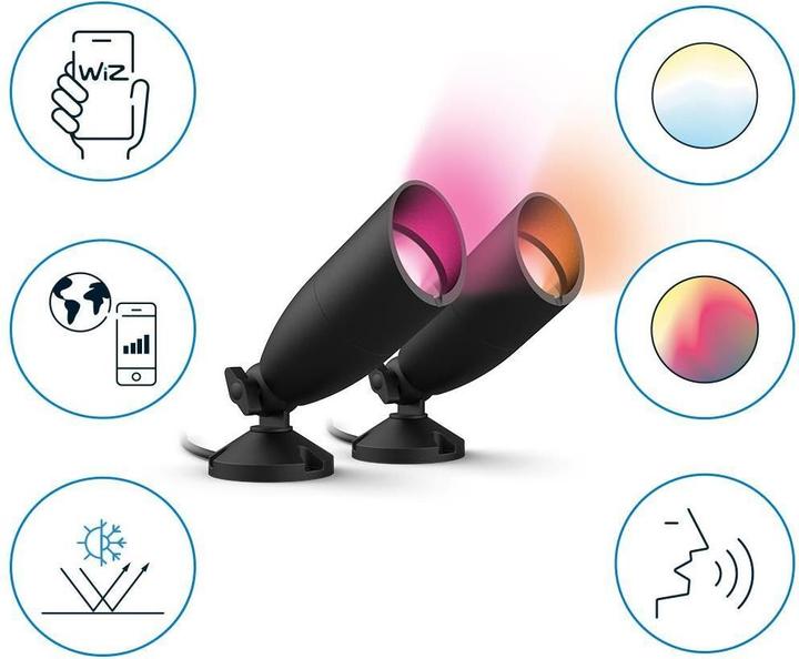 Produktbild WiZ Outdoor Ground Spot Starter (540 lm, IP65)