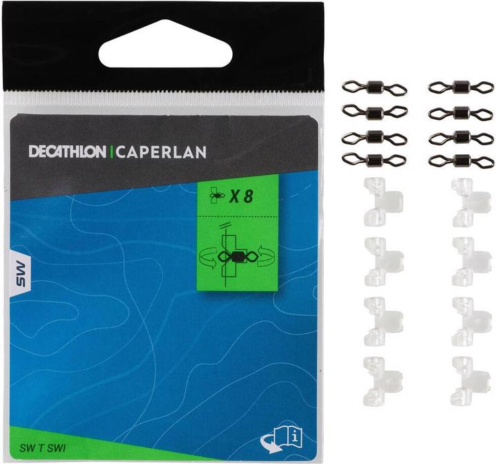 Image du produit Caperlan Emerillon Pêche du Bord de Mer Acier Pack de 8