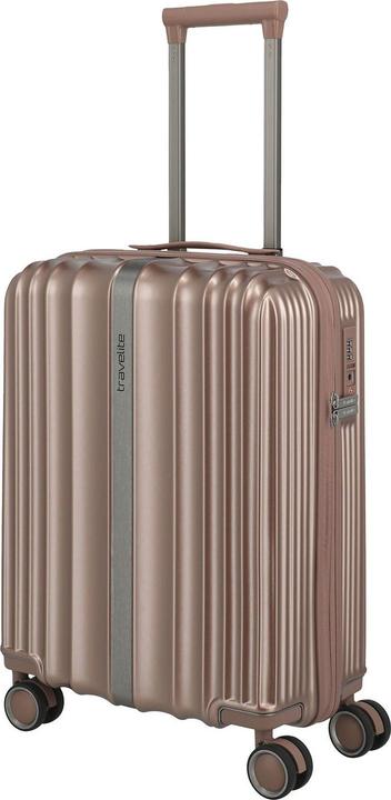 Image du produit Travelite Paros 4w Trolley S 37 l, Braun (37 l)