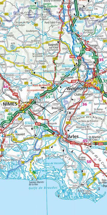 Produktbild Kümmerly+Frey Strassenkarte Frankreich Nord+Süd 1:600.000