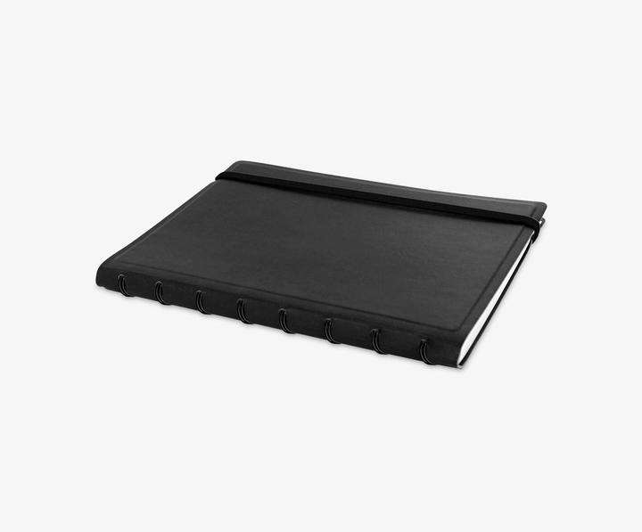 Actual product image Filofax Notebook black soft cover (A5, Lined, Soft cover)