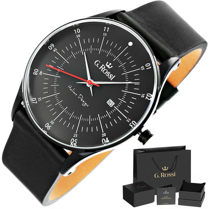 Immagine prodotto Gino Rossi orologio G. Rossi orologio da uomo DARIO 7028A4-1A3 (Orologio da polso analogico, 42 mm)