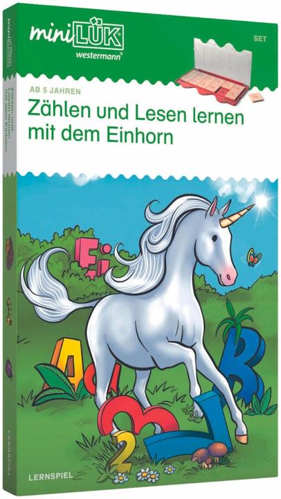 Mini LÜK Zählen und Lesen lernen mit dem Einhorn (German, 2018)