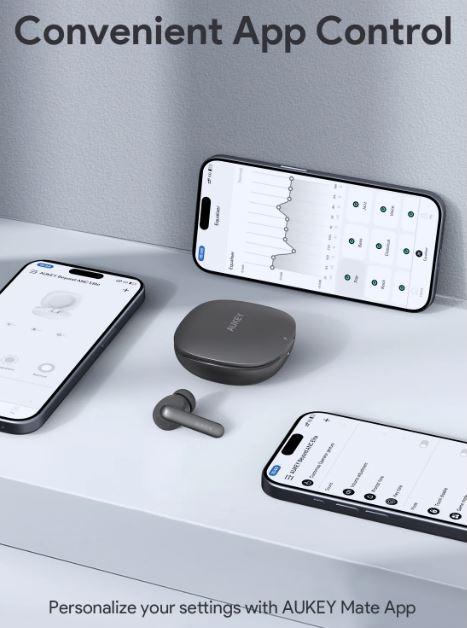 Produktbild Aukey MOVE - Earbuds (ANC, 30 h, Kabellos)