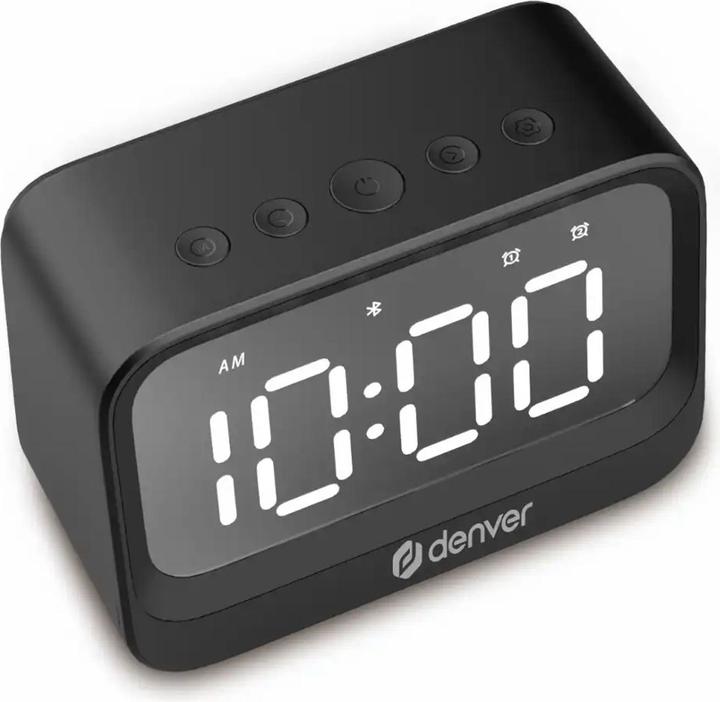 Actual product image Denver EC-53B Alarm Clock - Black