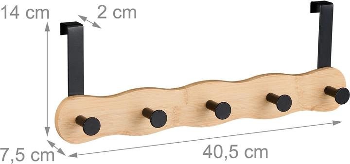 Actual product image Relaxdays Coat rack