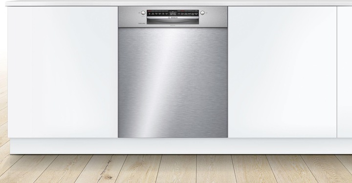 Bosch Hausgeräte Bosch Série 4, Lave-vaisselle sous plan, 60 cm, acier inoxydable, SMU4HBS00D