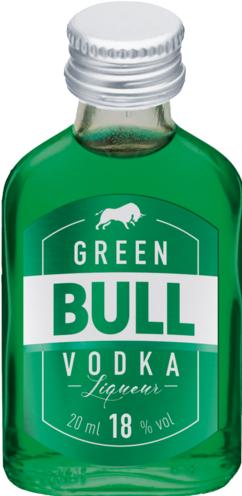 Produktbild Schubiger Green Bull Vodka Liqueur
