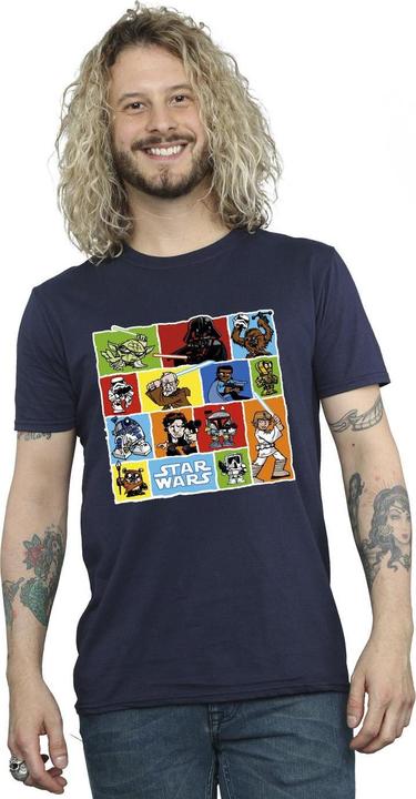Produktbild Star Wars Comic Drawing Montage TShirt (4XL)