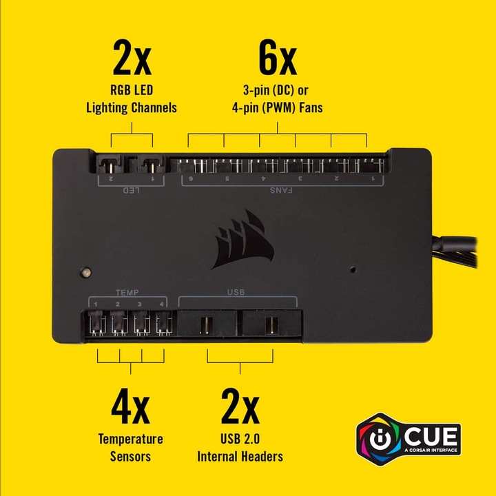 Produktbild Corsair Commander Pro (6 Lüfter)