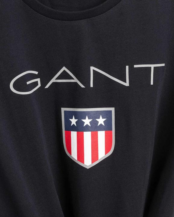Actual product image GANT T-shirt Sporty Comfortable fit Shield Logo - 17738 (170)