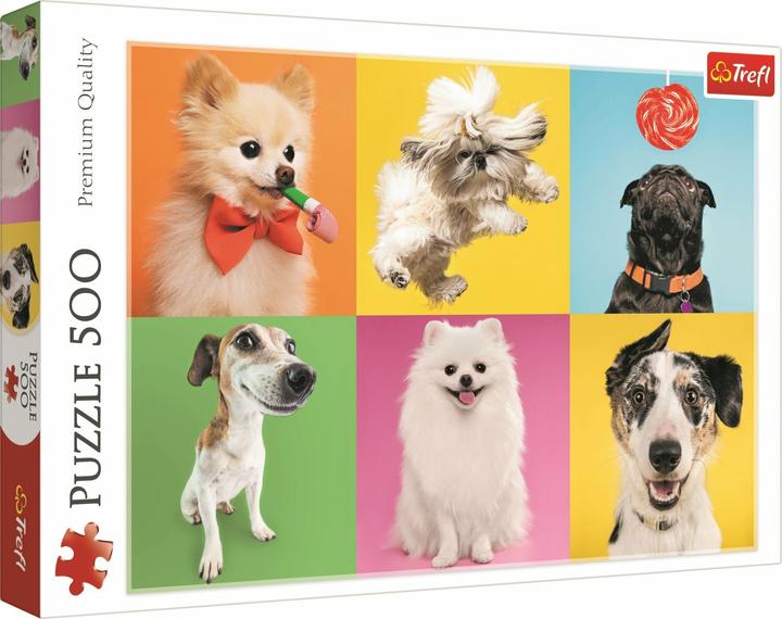 Actual product image Trefl Dogs (500 pieces)