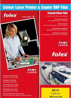 Produktbild Folex Projektionsfolien Universal BG-72 (125 g/m², 100 x)