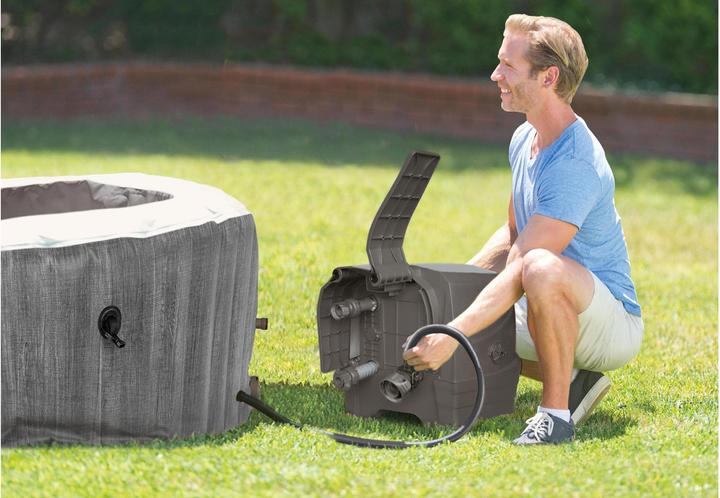 Produktbild Intex Pure SPA Bubble GreyWood XXL Deluxe (6 Personen)