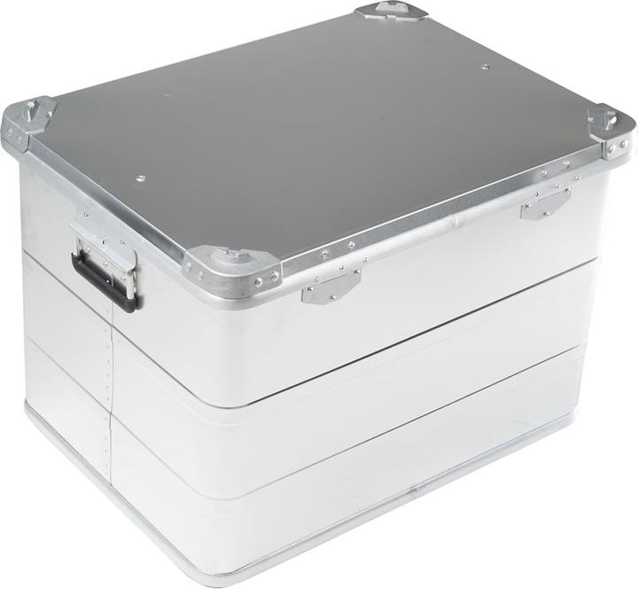 Actual product image RS PRO alum transit case, size in 63x46.5x48cm