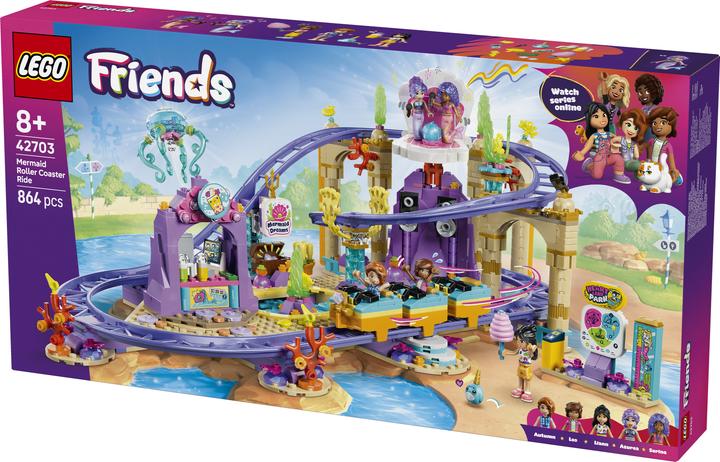 LEGO Meerjungfrauen-Achterbahn (42703, LEGO Friends)