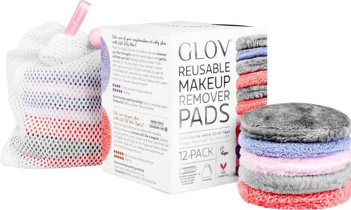 Actual product image Glov SET Starter Oily Skin Pads waciki do twarzy + All Skin Types Pads waciki do twarzy + Dry Skin (86.18 g)