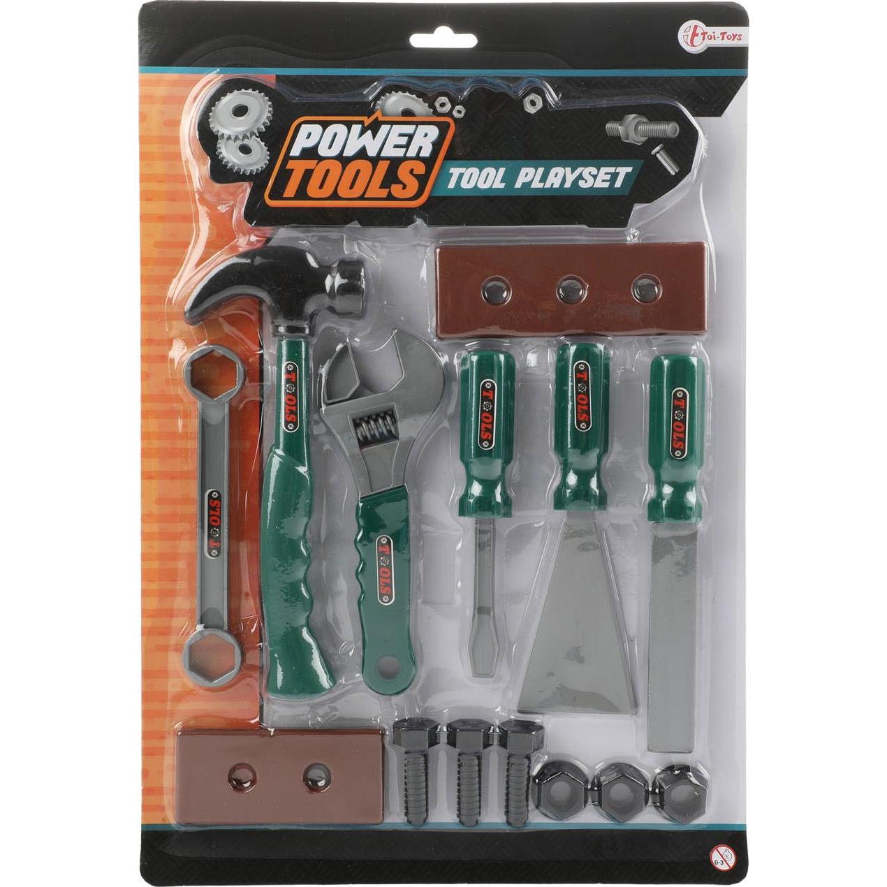 Toi-Toys Spielzeug-Werkzeug-Set, 13-tlg.